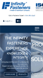 Mobile Screenshot of infinityfasteners.com
